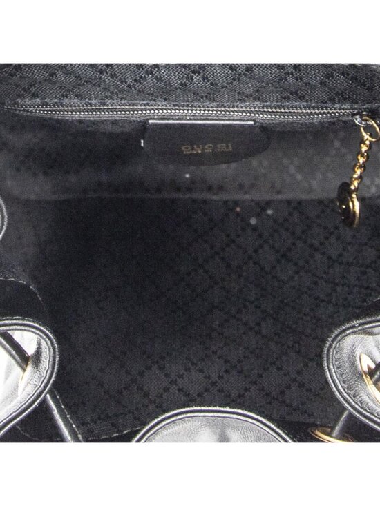 Gucci Minibumbu Backpack Black Calfskin Leather main image 6